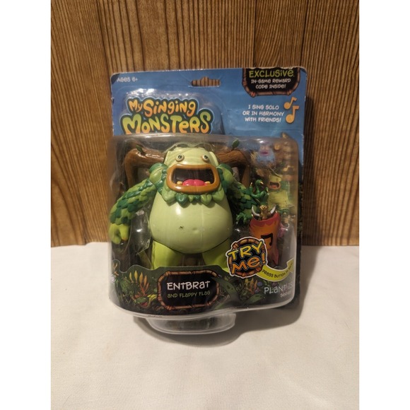 NOS My Singing Monsters Entbrat Singing Toy Damaged Package See Pics